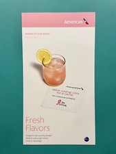 AMERICAN AIRLINES DOMESTIC MENU -- OCT 2015