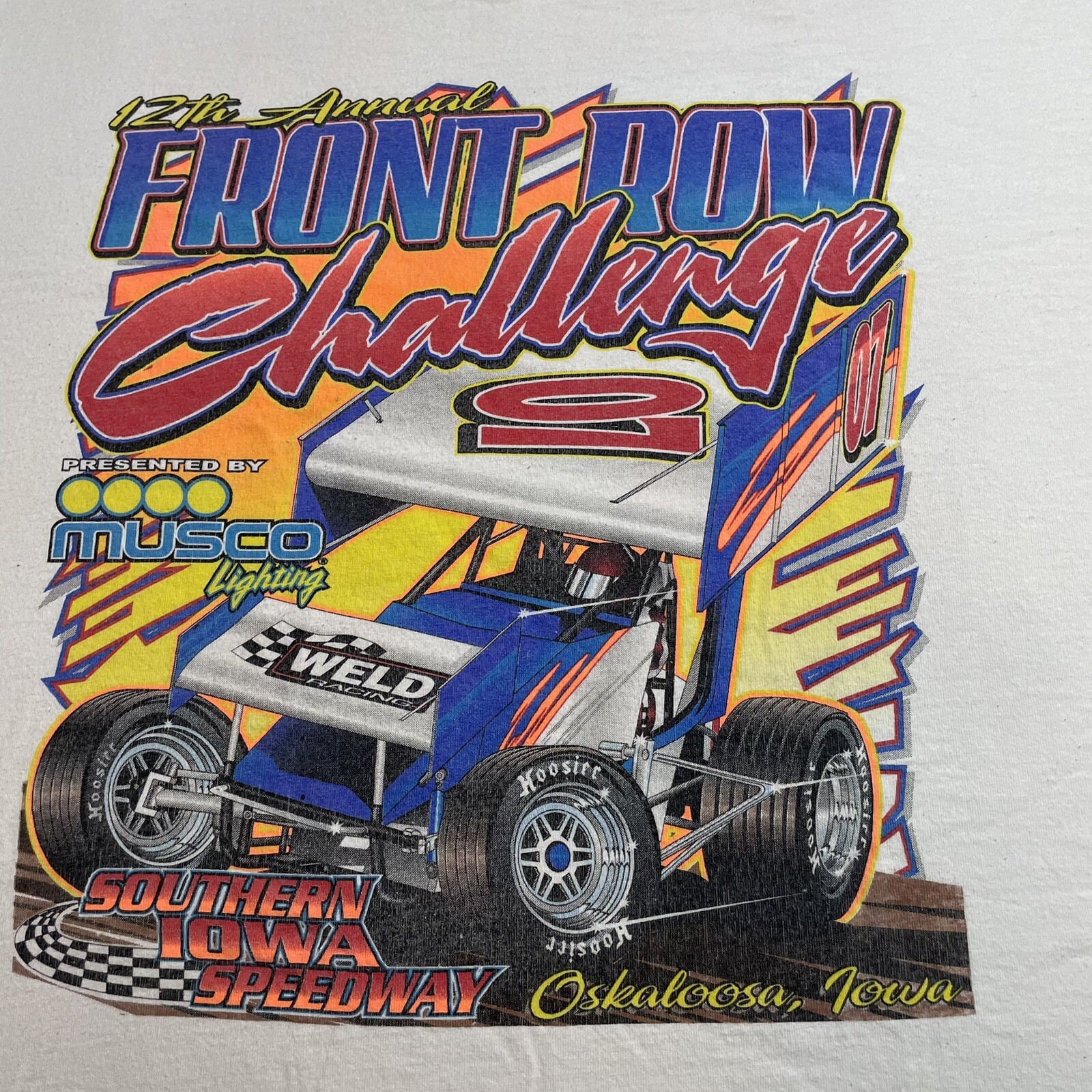 FILA Maglietta 12th Annual Front Row Challenge Southern Iowa Speedway Iowa XL