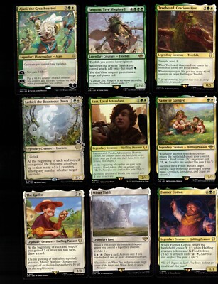 Treebeard Lifegain-100 Card Magic the Gathering Commander Deck -Rares-Mythics-MTG | eBay