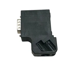 NOS Genuine Siemens Profibus DP Bus Connector 6ES7972-0BA41-0XA0 12 MBaud No Box