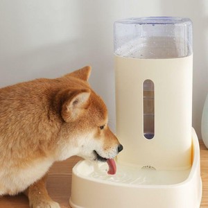 Cats Dogs Automatic Gravity Food Feeder Dispenser Waterer Large
