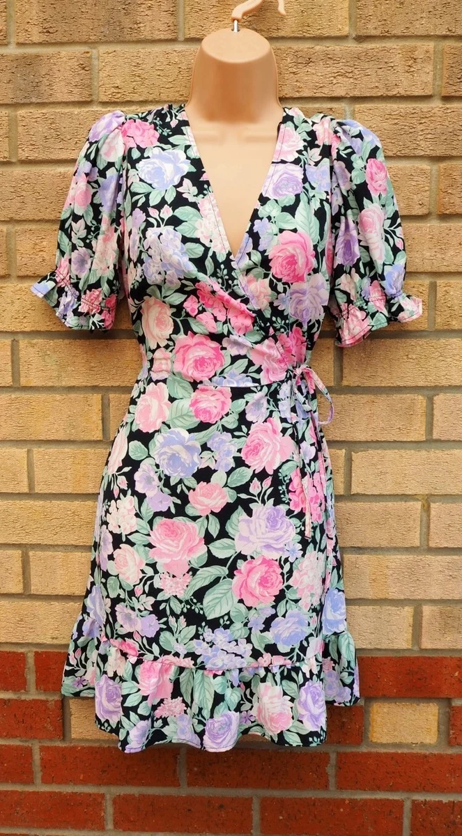 Lilac short cheap sleeve dress