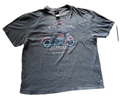 グレー 半袖シャツ RIDE Harley-Davidson グレー 半袖シャツ RIDE Harley-Davidson ☆Harley Davidson