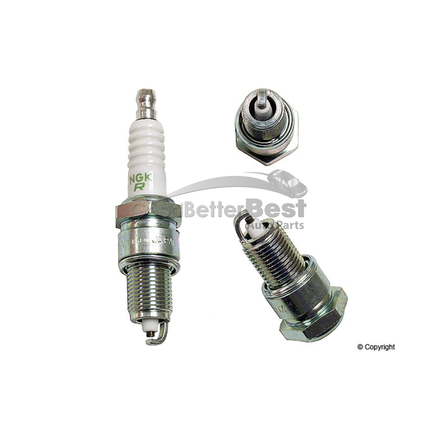 One New NGK V Power Resistor Spark Plug 5077 ZGR5A for BMW