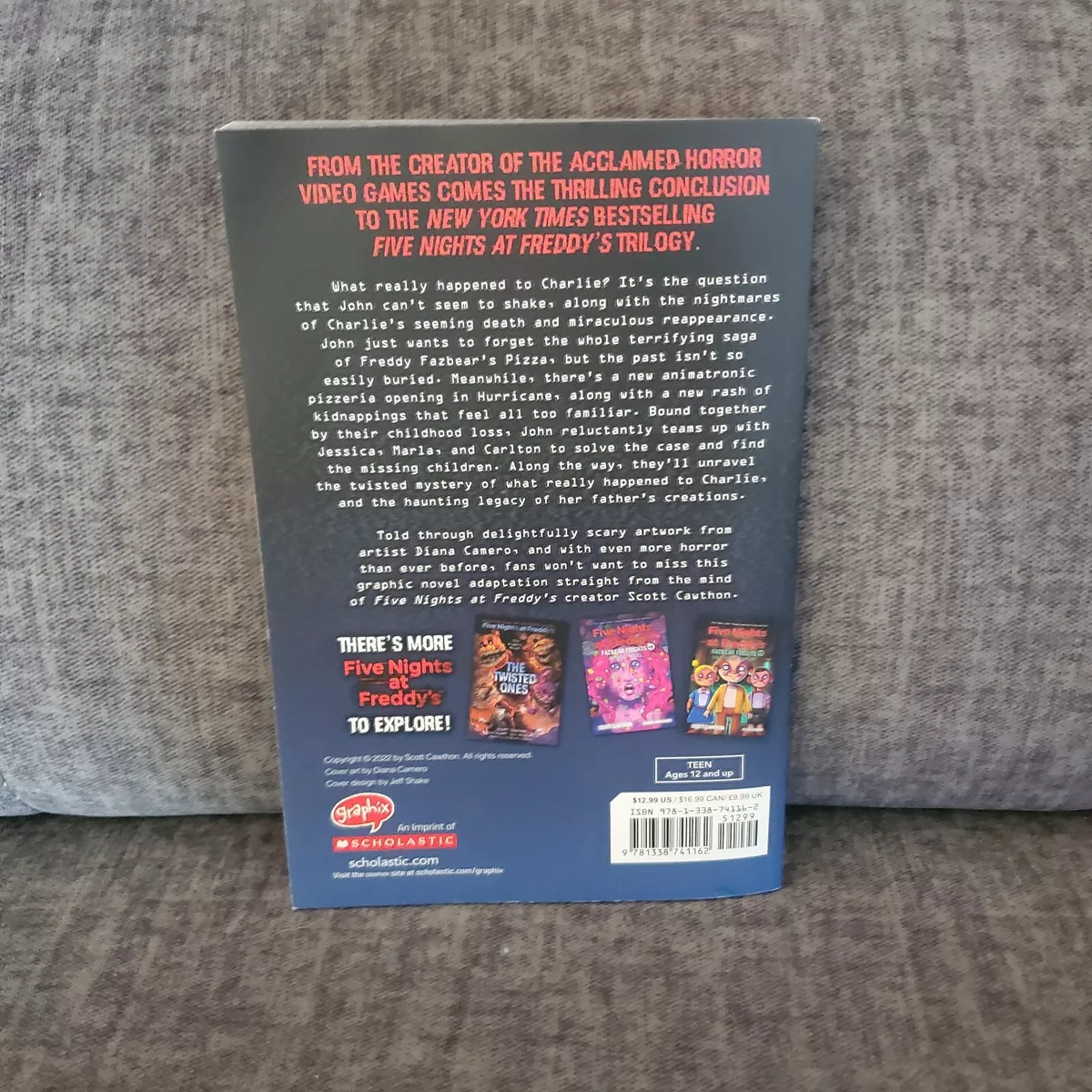 The Fourth Closet: An Afk Book (five Nights At Freddy's Graphic Novel #3) -  By Scott Cawthon & Kira Breed-wrisley (paperback) : Target