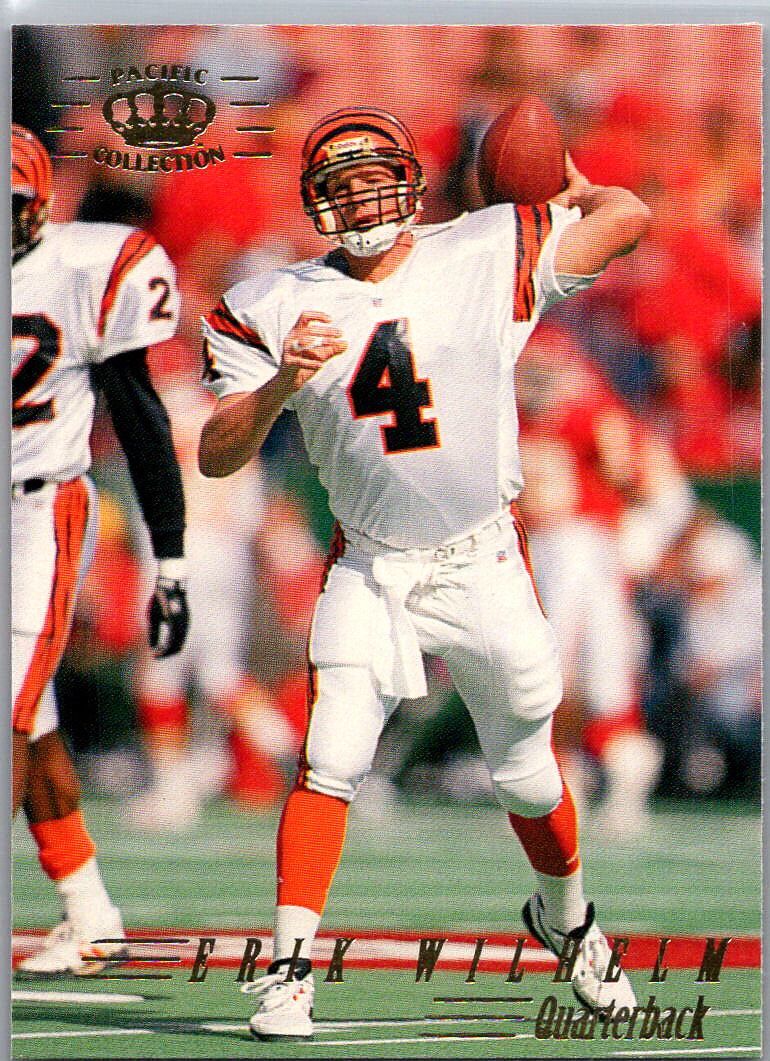 414 Erik Wilhelm Cincinnati Bengals 1994 Pacific | eBay