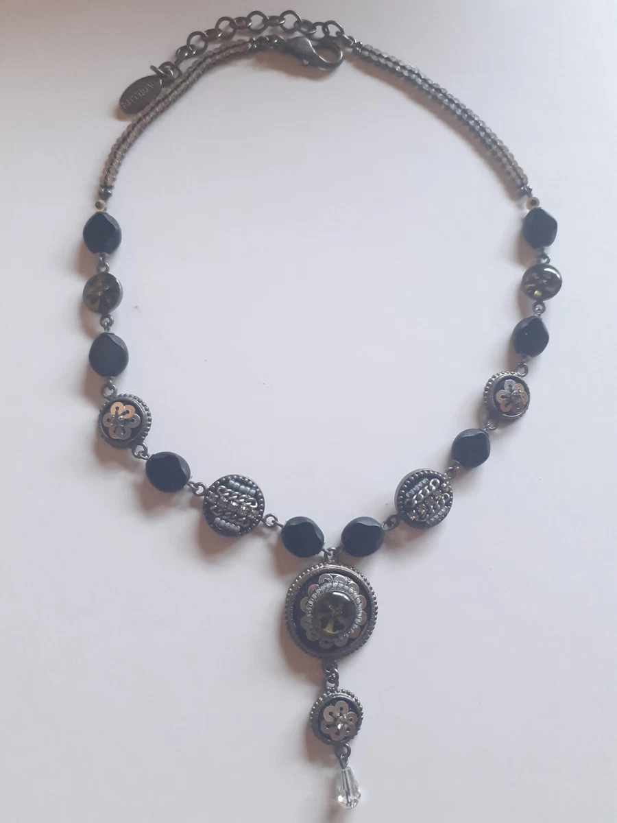 Le long collier cœur bombé | Mademoiselle Jules