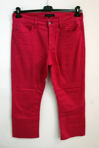 Jeans Tommy Hilfiger Donna Taglia 48 Denim Pantalone Cotone Pants Woman  Logo | eBay