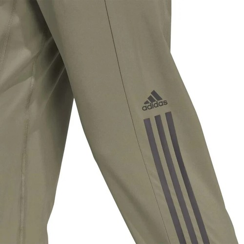 adidas AlphaStrength Woven Zip Pants - Green - Picture 4 of 6
