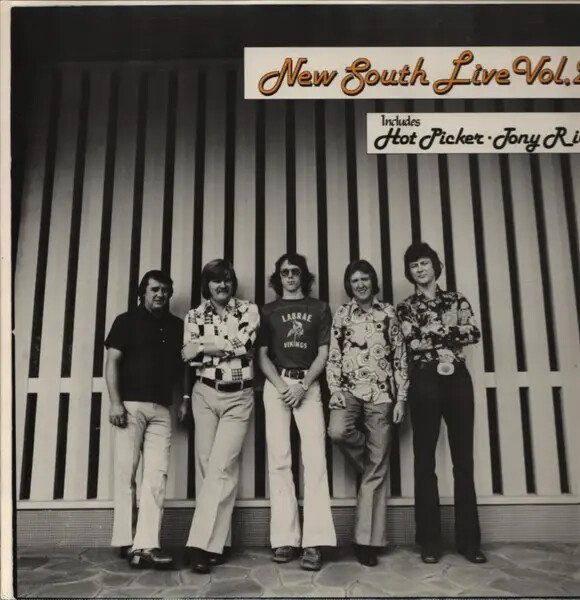 LP J.D. Crowe & The New South New South Live Vol.2 INSERT JAPAN