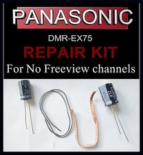 Panasonic Repair kit DMR-EX75 No FREEVIEW CHANNELS loss of dtv tuner
