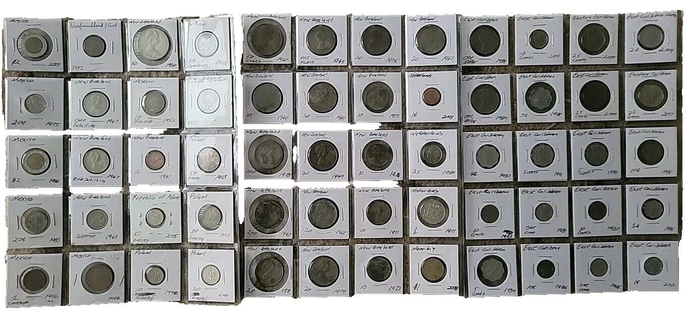 Colecciones y lotes de monedas Mundial 1961