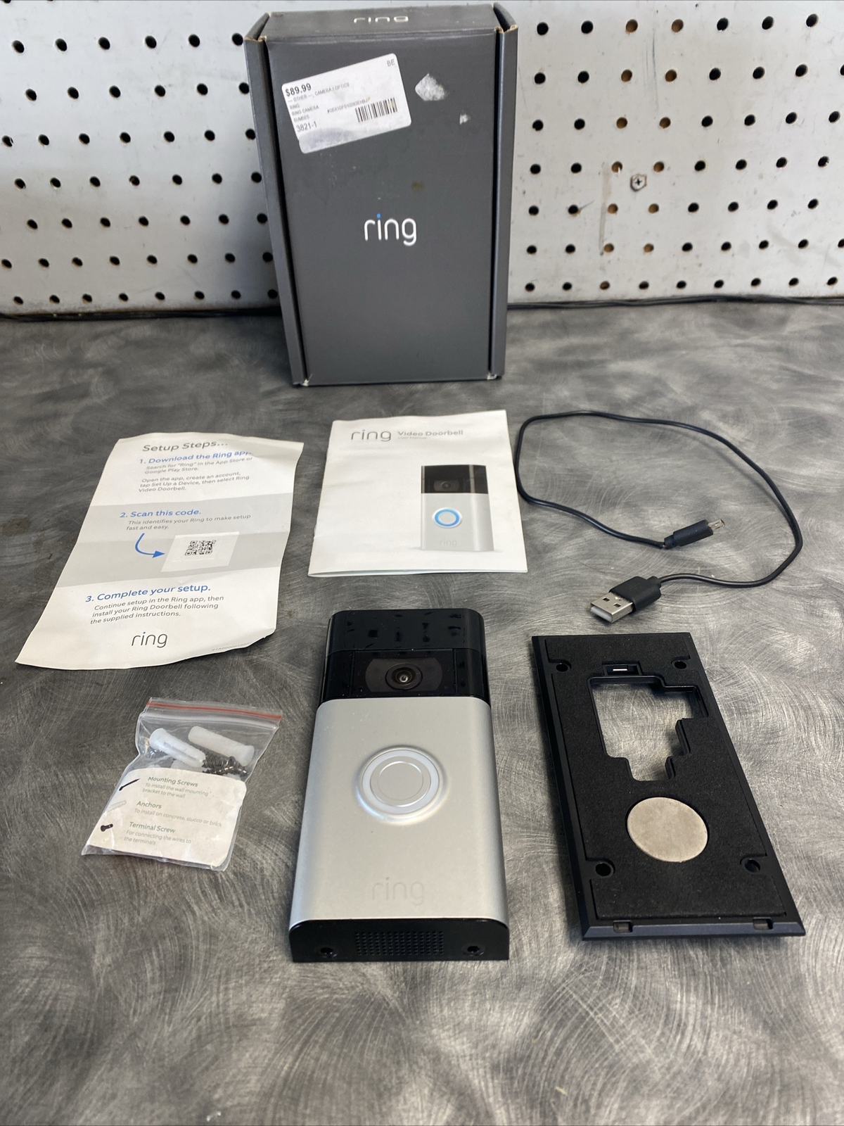 Battery Doorbell Pro Ring Doorbell Mounting Plate Doorbell Pro