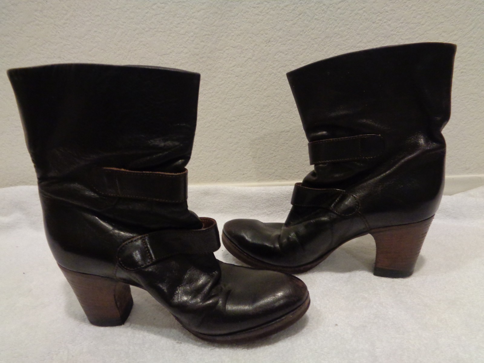 FIORENTINI + BAKER Braun Braun BAKER ankle heel buckle LEATHER Stiefel 37.5/7.5 abe25d FIORENTINI + BAKER Braun Braun BAKER ankle heel buckle LEATHER Stiefel 37.5/7.5 abe25d