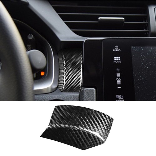 Real Carbon Fiber Dashboard Center Console Trim For Honda Civic 2006–2011 – Gloss Finish
