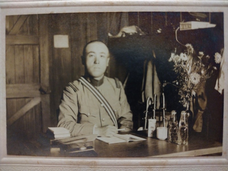 Rare Late 1890-1910? Japanese Military Soldier Cabinet Card Photo Yamagata Japan