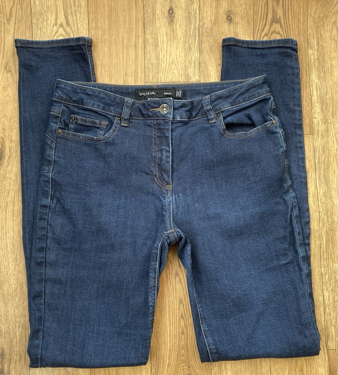Ladies Long Tall Sally Skinny Jeans size 12 Waist 30 leg 32 UK - Main Image