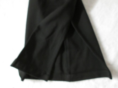Commense Leggings Women Black L Slits 29-649 - Picture 3 of 12