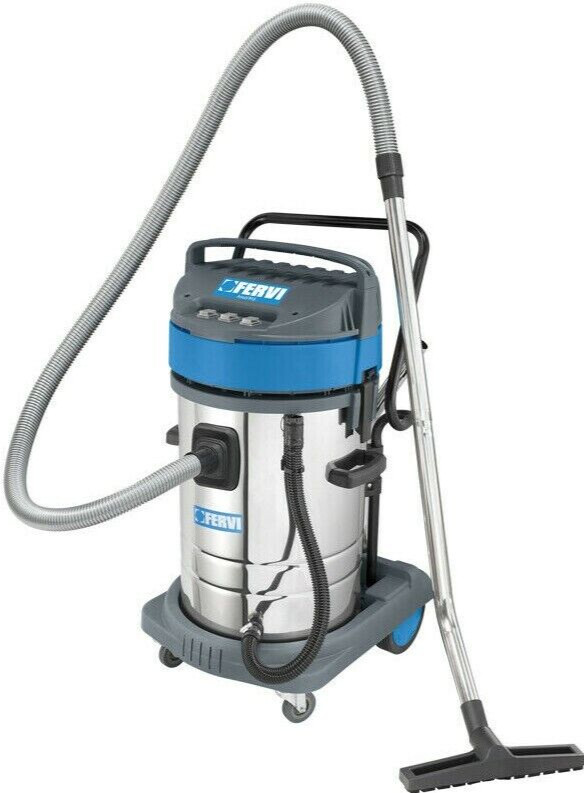 Aspirapolvere industriale inox 80 litri 3 motori 3Kw