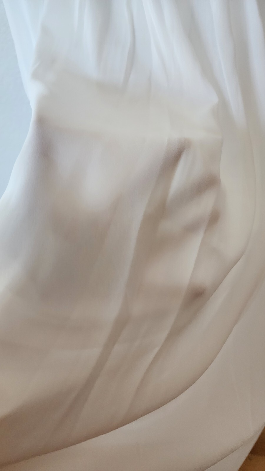 Anthropologie Maxi Dress New Size Small White Elegant Wedding Bridal ...