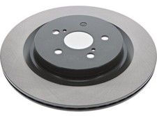 API 89MD45Y Rear Brake Rotor Fits 2020-2024 Toyota Highlander OEF3 Prem E coated