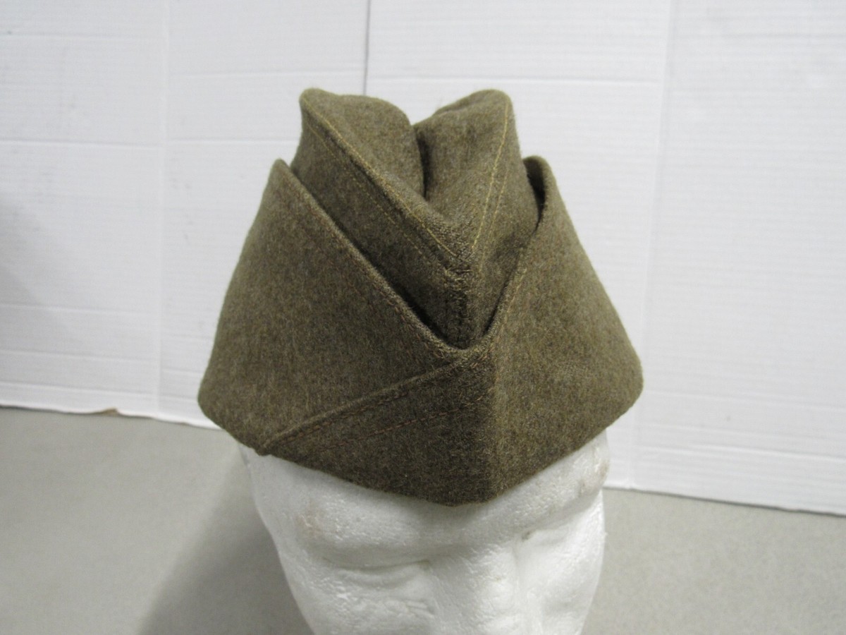 WW1 US AEF Overseas Cap Doughboy Hat British Made Size 7 1/8 | eBay