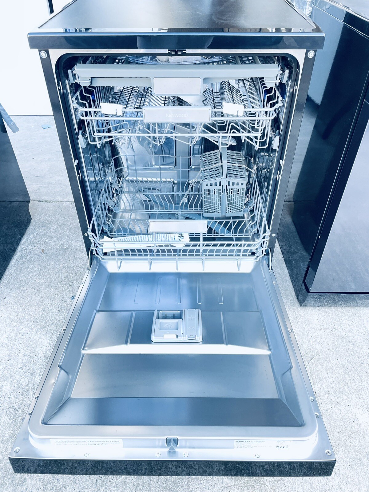 Kenwood Dishwasher Inside Kenwood Kid60s18 Kid60s18 Dishwasher