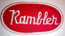 1960s-70s AMC Rambler Patch Badge Crest