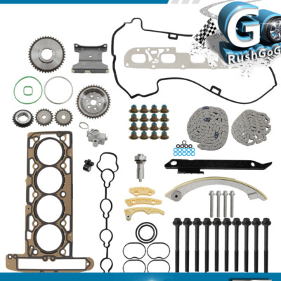 #ad For 2009 2017 GM Chevrolet Equinox Buick Timing Chain Kit Head Gasket Bolts Set $84.09