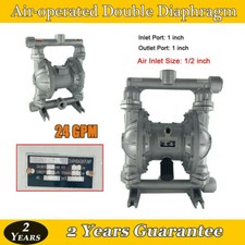 1" 24 GPM 115 PSI Air-Operated Double Diaphragm Diaphram Pump for Industrial Use