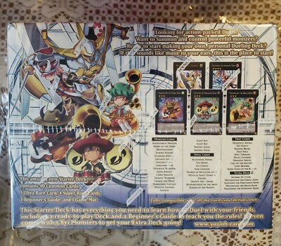 yugioh structure deck 2012 YUGIOH 2012 STARTER DECK - XYZ SYMPHONY BOX NEW FACTORY SEALED