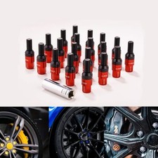 M12x1.25 Wheel Lug Bolts 20pcs Cone Seat Studs Set 45mm Shank For Jeep Chrysler