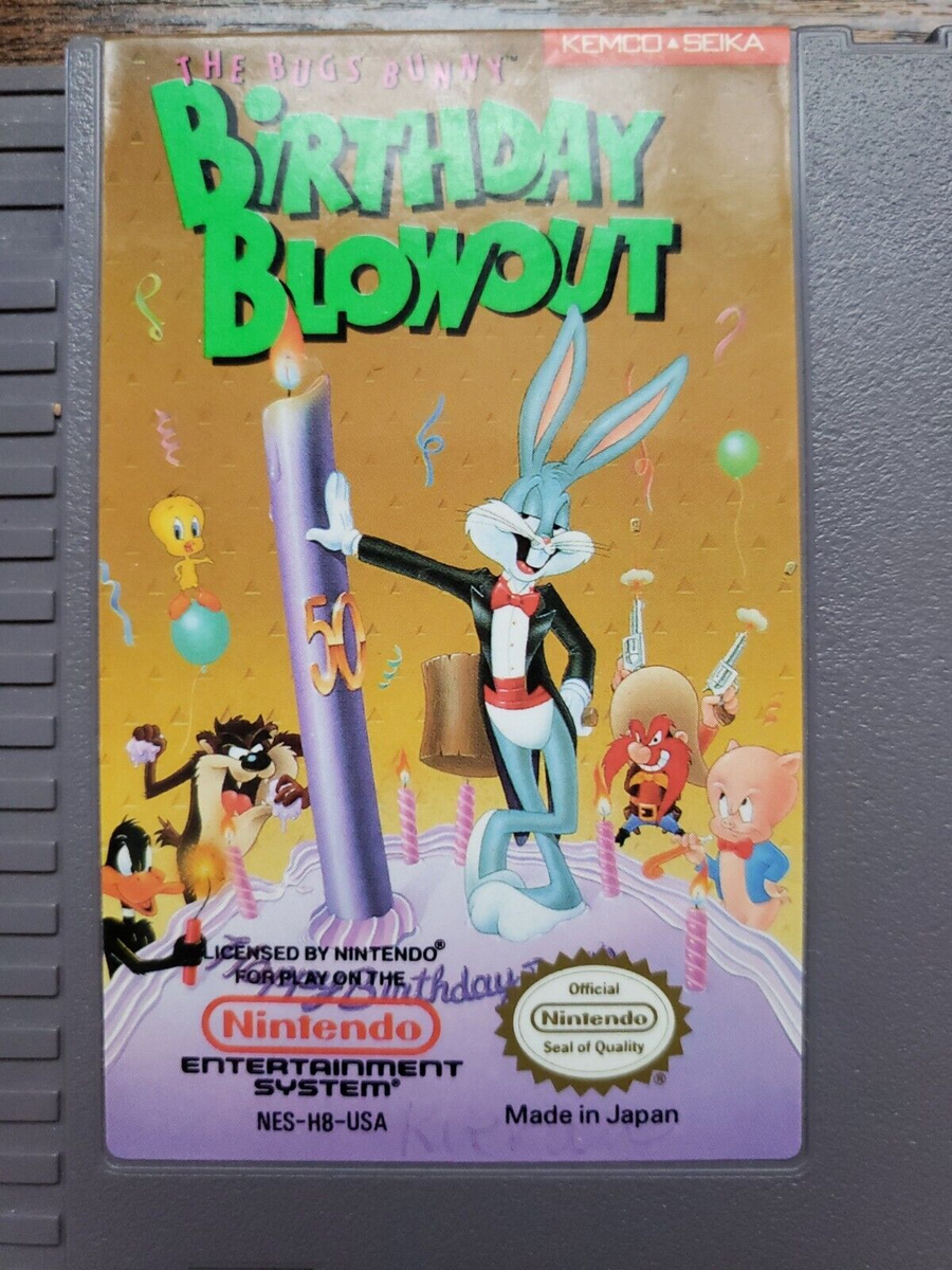 The Bugs Bunny Birthday Blowout (Nintento Entertainment System NES