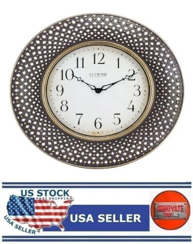 La Crosse Technology Design Brown Alarm Clocks & Clock Radios