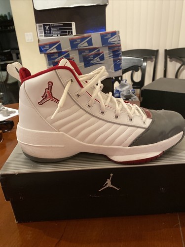 Air Jordan 19 og se Costa este Blanco/Flint Gris | eBay