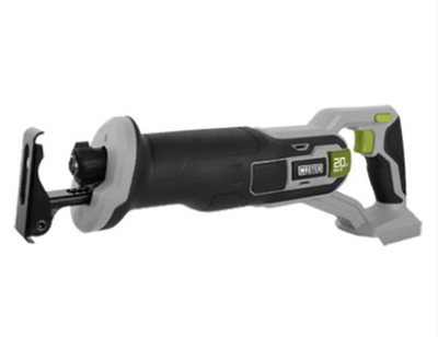 #ad Master Mechanic 20 Volt Compact Cordless Reciprocating Saw w E Brake. TOOL ONLY $49.97