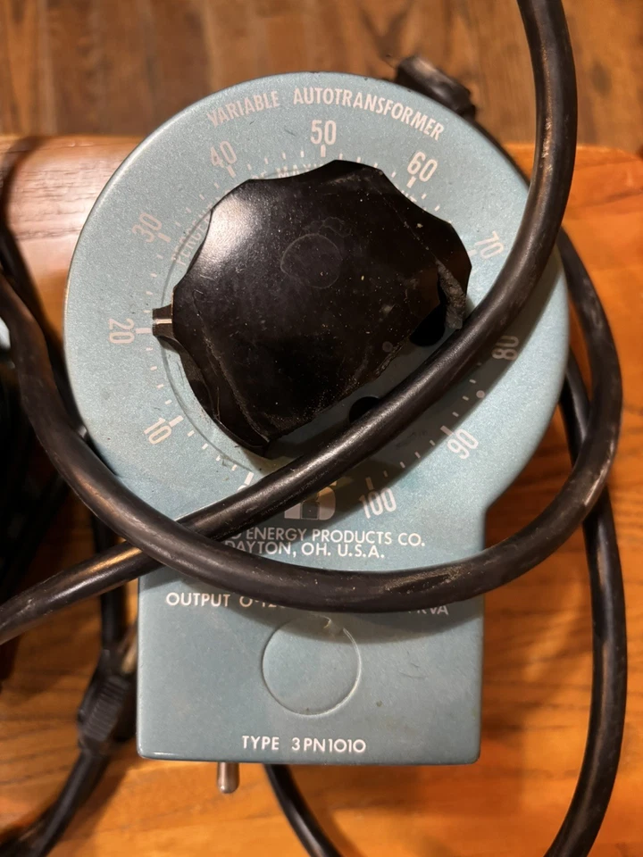 2x Staco 3PN1010 Variac Auto Transformers For Parts/repair - Image 2 of 4