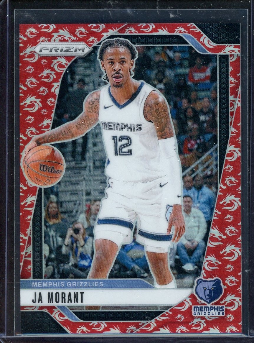 JA MORANT 2024-25 Panini Prizm Dragon Year #64 (#14/88)