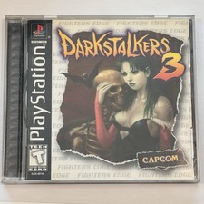 Darkstalkers 3 (PlayStation 1) Complete CIB Tested | With Reg Card - Black Label
