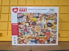 1000 Piece Jigsaw Puzzle Puzzles With Hart Boomers Favorite Breakfast