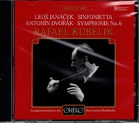 Janacek: Sinfonietta, Dvorak: Sinfonia Nr. 6 / Rafael Kubelik - CD