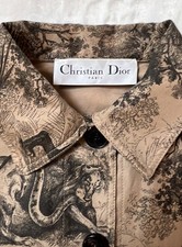AUTHENTIC CHRISTIAN DIOR 2022 TOILE DE JOUY WOMAN  S JACKET FR36  MAGNIFICENT 
