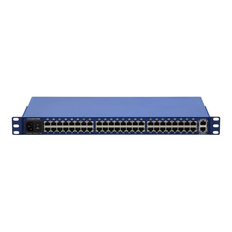 Cyclades TS3000 48-Port RS-232 RJ-45 Serial Console Terminal Server - Bild 4 von 4