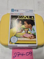 Munchkin Lunch Bento Box Kids Stainless Steel Utensils Toddler Multicolor New