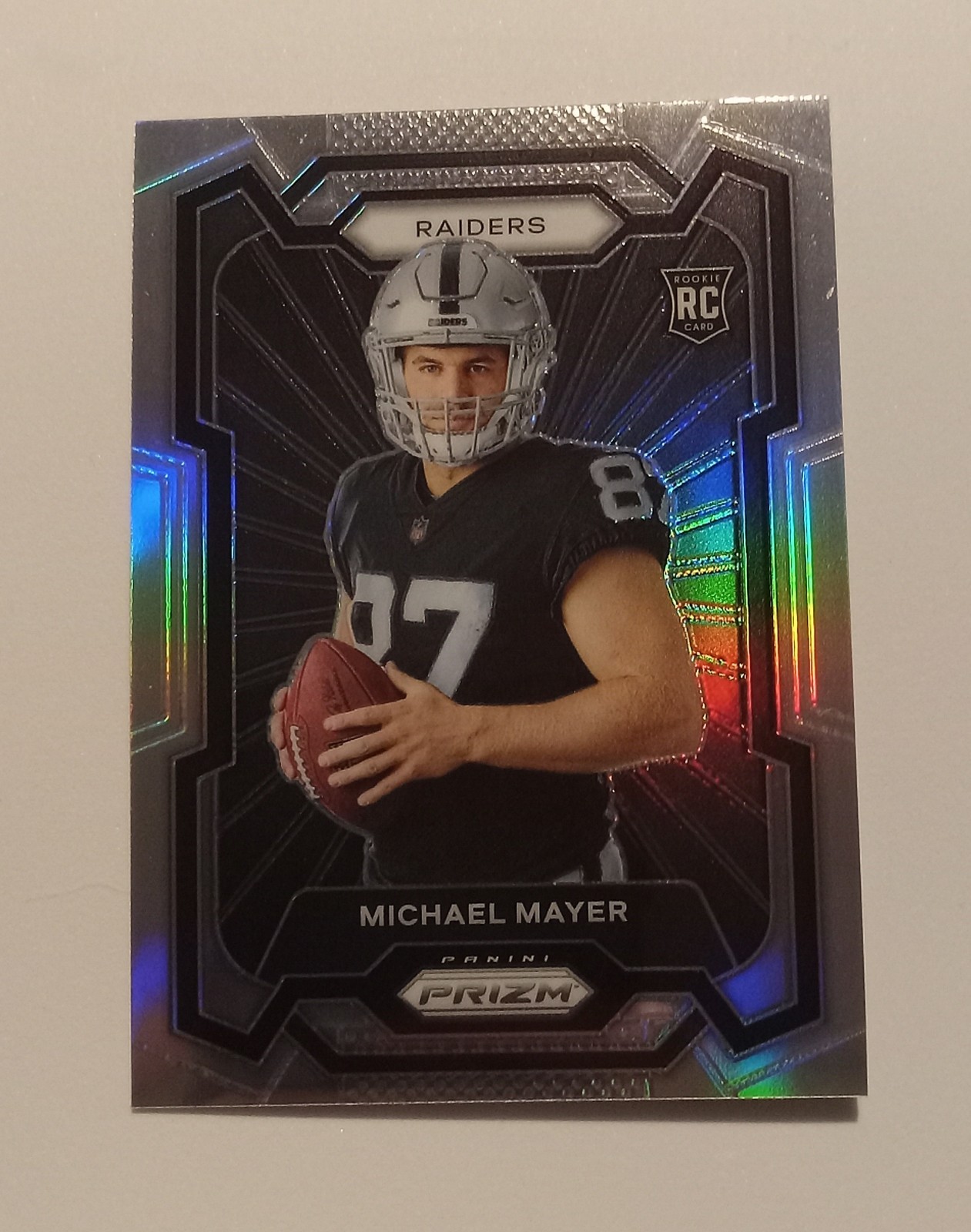 2023 Panini Prizm Rookie Variation Silver Prizm Michael Mayer #316 Rookie RC