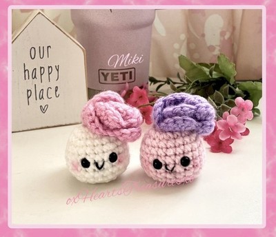 BEST BUDDIES, Cute HANDMADE Crochet Amigurumi Plush Friends, Bff, Plush Gift