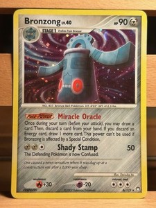 Pokemon TCG Bronzong 6/123 Mysterious Treasures Holo