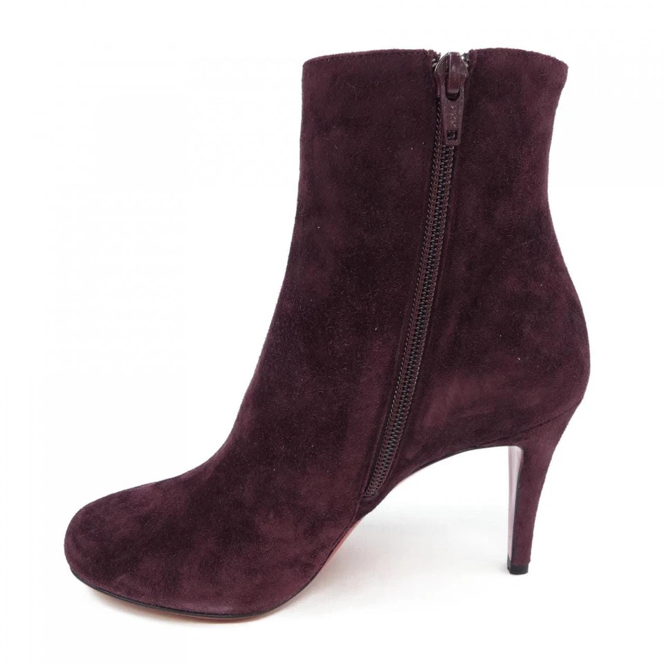 Botas CHRISTIAN LOUBOUTIN para mujer talla 37,5 gamuza púrpura Foto 2 de 4