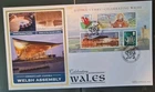 GB - 2009 - "Welsh Assembly"Miniature Sheet - Benham Ltd Ed 422 Cardiff SHS