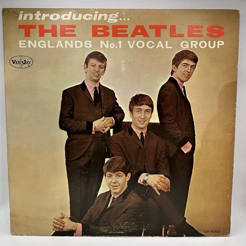 Introducing The Beatles [LP] Stereo Vee Jay VJLP-1062 VG+